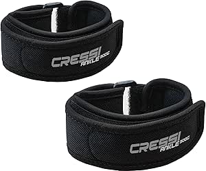 Cressi TA200001 Cheville Poids Mixte Adulte, Noir, Taille Unique