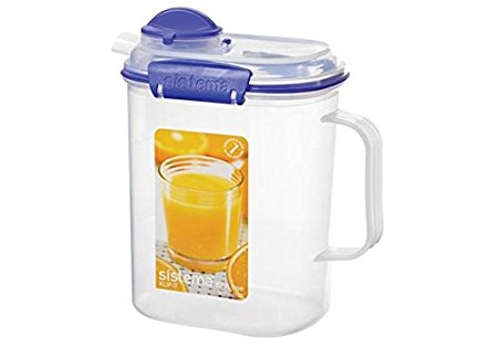 Sistema Klip It Collection Juice Jug, 50 Ounce/ 6.34 Cup