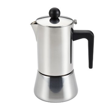 BonJour Coffee Stainless Steel Stovetop Espresso Maker 32-Ounce