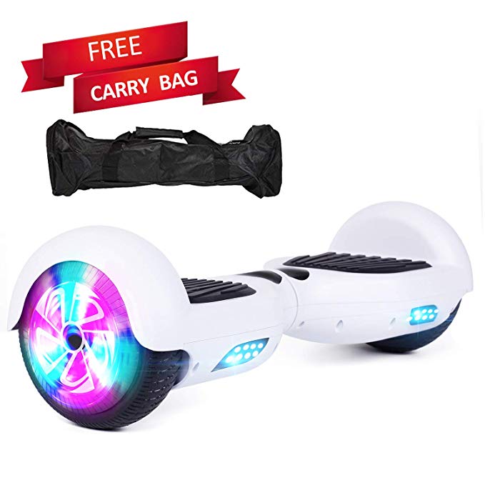 Sea Eagle Hoverboard Self Balancing Scooter Hover Board for Kids Adults with UL2272 Certified, Wheels LED Lights and Portable Carrying Bag