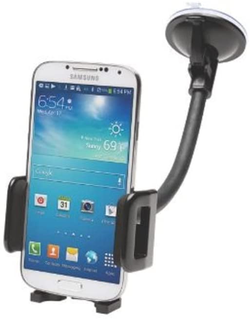 Kensington Universal Windscreen and Vent Car Mount-Black-for All Smartphones, Including iPhones, Android, Windows Phones (K39217EU)