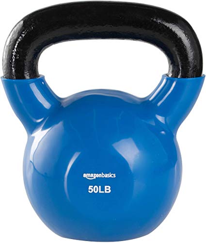 AmazonBasics Vinyl Kettlebell