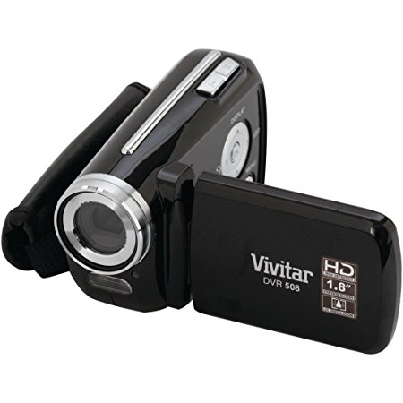 Vivitar 8 MP Digital Camcorder with 4X Digital Zoom Video Camera with 1.8-Inch LCD Screen, Colors and Styles May Vary