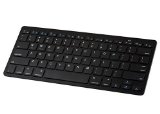 Jelly Comb Universal Bluetooth Keyboard Ultra Slim for Windows Android iOS PC Tablet Smartphone Black