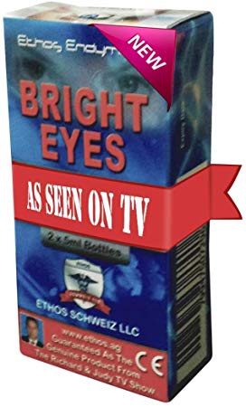 Ethos Bright Eyes™ Carnosine NAC Eye Drops - 2 x 5ml Bottles - NAC Carnosine Eye Drops - NAC n Acetyl carnosine Eye Drops