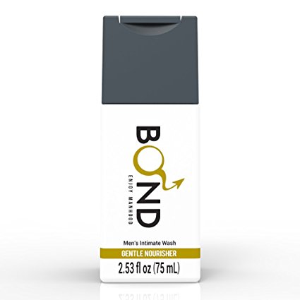 BOND MASCULINE WASH 2.5 Fl. Oz. (75mL) Finest Hygiene Care Products for Men (Gentle Nourisher-Gold)