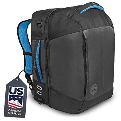 Wildhorn Brimhall Ski Boot Bag - US Ski Team Official Supplier- Premium Durable Travel Backpack for Ski & Snowboard Boots, Helmets, Goggles & Outerwear