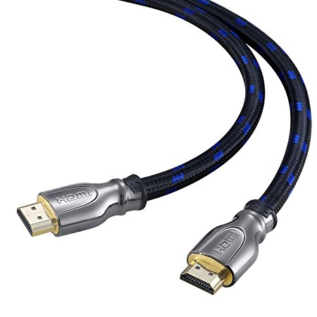 HDMI Cable 9 ft/2.75m BUSUQ HDMI 26AWGWith Ethernet, CL3-1.3V-1.4V-2.0V 4K 3D