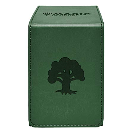 Ultra Pro Magic: The Gathering "Forest" Alcove Flip Box for Standard Size Trading Cards