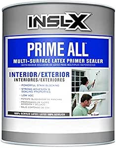 Benjamin Moore Insl-x Prime All White Flat Water-Based Acrylic Latex Primer 1 qt. - Case of: 1