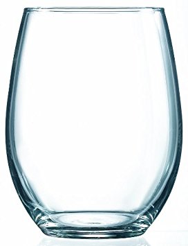 ARC International Luminarc Cachet Stemless Wine Tumbler, 21-Ounce, Set of 4