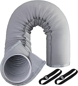 RunNico Portable Air Conditioner Hose Cover Wrap - AC Hose Duct Vent Cover Sleeve Insulated Hose Cover for Portable AC for 5" & 5.9" Diameter Exhaust Hoses Tube