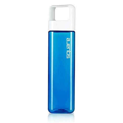 Clean Bottle The Square Leak Proof BPA-Free Tritan Plastic Sports Water Bottle