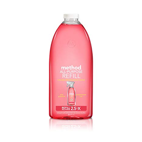 Method All Purpose Cleaner Refill, Pink Grapefruit, 68 Ounce (6 Count)