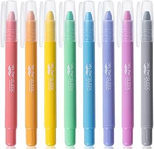 Mr. Pen- Gel Highlighter, 8 Pack, Friendly Colors, Bible Highlighters No Bleed, No Bleed Highlighters, Bible Highlighter, Bible Markers, Gel Highlighters for Bibles, Highlighter