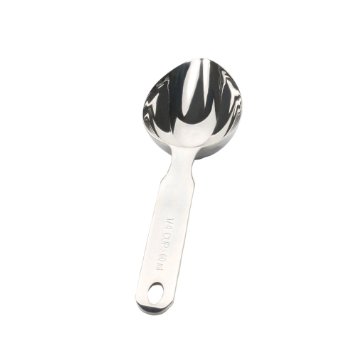 RSVP Endurance Stainless Steel Oval 1/4 Cup Measuring Scoop