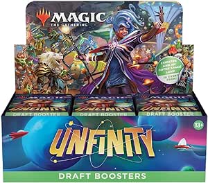 Wizards of The Coast Magic: The Gathering Unfinity Draft Booster Box | 36 Packs   Box Topper (505 Magic Cards)