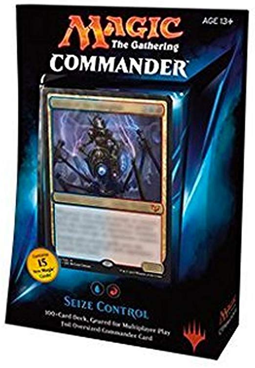 MTG Commander 2015 Edition Magic the Gathering - Seize Control Blue Red Deck New Sealed