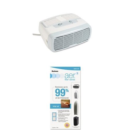 Holmes HEPA Type Desktop Air Purifier with replacement AER1 Total Air Filter