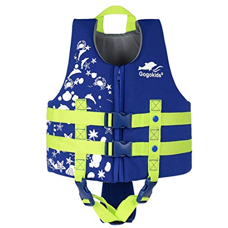 Gogokids Kids Swim Vest Folat Jacket - Boys Girls Floation Swimsuit Buoyancy Swimwear
