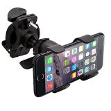 Intek Tough Bike Mount for iPhone 6 Plus 5 5S 5C 4 4S iPod Touch Galaxy S6 S5 S4 Note 4 Note 3 LG G4 HTC One Nokia Lumia Google Nexus Sony Xperia - Retail Packaging - Lifetime Warranty Included