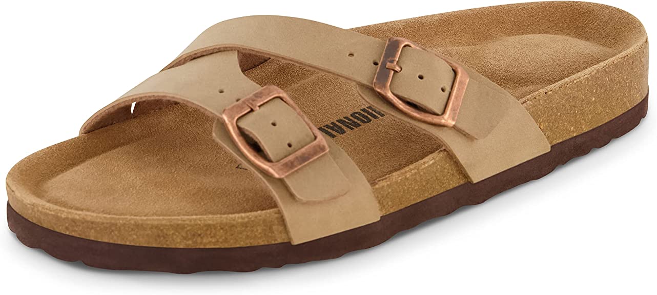 Women's Cushionaire Liza Cork Footbed Sandal With  Comfort