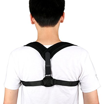 Back Posture Corrector Brace,XIANCAIDAN Back Adjustable Clavicle Brace Trainer for Women Men,Back Support Strap Brace to Upper Back Pain Relief,Comfortably Improve Bad Posture,Effective for Slouching