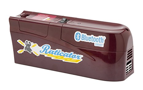 The Raticator S-Plus Bluetooth is a humane electronic rat and mouse trap solution that exterminates rodents with no mess