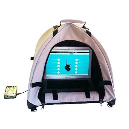 LapDome - Portable Sun Shade & Weather Protecting Carrying Case for Laptop / Tablet / Cell Phone