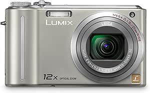 Panasonic Lumix DMC-ZS1 10MP Digital Camera with 12x Wide Angle MEGA Optical Image Stabilized Zoom and 2.7 inch LCD (Silver)