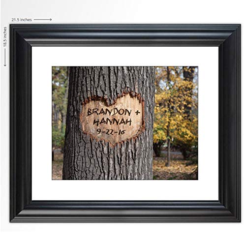 Personalized Wedding Gift -"Love Grows" - The Perfect Present for the Bride and Groom or Anniversary - Customized Print Includes Names and the Special Date