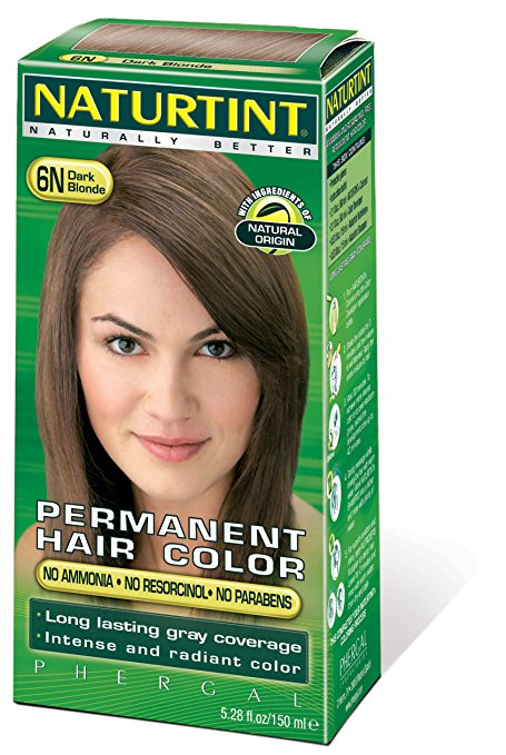 Naturtint Permanent Hair Color - 6N Dark Blonde, 5.28 fl oz (6-pack)