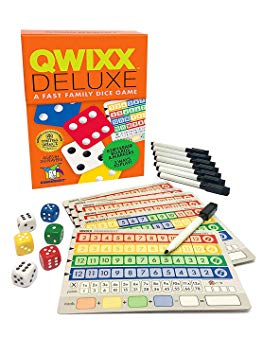 Gamewright Qwixx Deluxe - Fast Family Dice Game