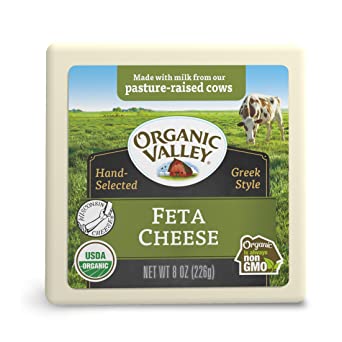 Organic Valley, Organic Feta Cheese, 8 oz.