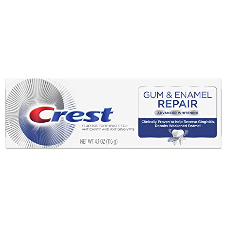 Crest Gum & Enamel Repair Toothpaste Advanced Whitening  4.1 oz, pack of 1