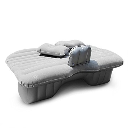 IFLYING Auto Car Inflatable AirBed Mattress for Back Seat of Cars Jeeps SUV's and Mid-size Trucks Outdoor Travel