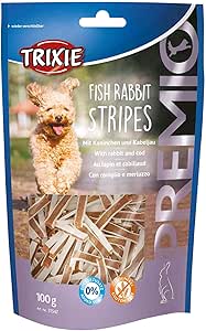 TRIXIE Snack PREMIO Fish Rabbit Stripes, 100 g, Perro