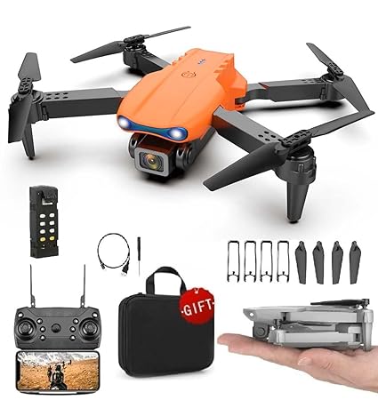 Drone-Foldable-Toy-Drone-with-HQ-WiFi-Camera-Remote-Control-for-Kids-Quadcopter-with-Gesture-Selfie-Flips-Bounce-Mode-App-One-Key-Headless-Mode-functionality-Drone(Multicolor)