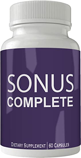 Sonus Complete Tinnitus Relief Supplement, 60 Capsules, Proprietary Blend to Reduce Ear Ringing and Support Optimal Hearing Function and Clarity