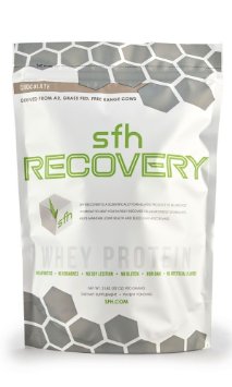 Stronger Faster Healthier Grass Fed Protein Recovery Powder (Chocolate)