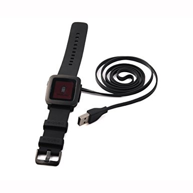 Bradychan New USB Charging Charger Cord Cable Replacement Compatible for Pebble Time Smart Watch (Pebble Time Charging Cable)