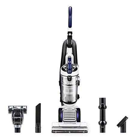 Eureka NEU522 FloorRover Dash Upright Pet Vacuum Cleaner, HEPA Filter, Swivel Steering for Carpet and Hard Floor, Bagless, Deep Ocean