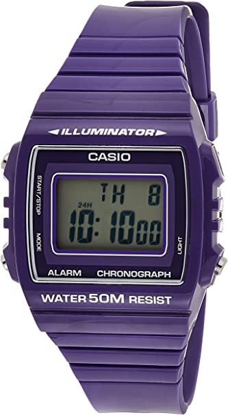 Casio Unisex Illuminator Purple Resin Chronograph