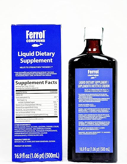 Compound - Liquid Dietary Supplement 16.9 fl oz