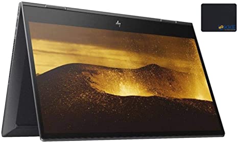 2020 Newest HP Envy x360 2-in-1 Laptop, 15.6" Full HD IPS Touchscreen, AMD Ryzen 7 4700U 8-Core Processor, 32GB RAM, 1TB SSD, Backlit Keyboard, Wi-Fi, Windows 10 Home, KKE Bundle, Nightfall Black