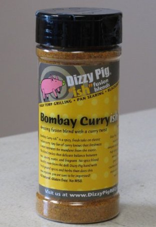 Dizzy Pig Bombay Curry-ish Fusion Blend BBQ Seasoning Spice - 6.6 Ounce