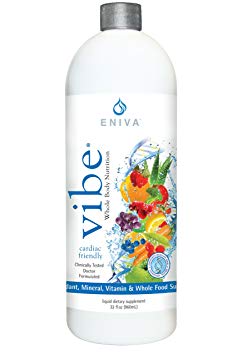 Liquid Vitamins and Minerals | Dr. Formulated for Maximum Absorption | Eniva VIBE (32 oz)