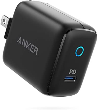 USB C 18W Power Delivery Charger, Anker PowerPort PD 1 USB-C Wall Charger, Foldable Plug for iPhone Xs/Max/XR, iPad Pro, Pixel 3/2, Galaxy S9/S8/Plus, Nintendo and More