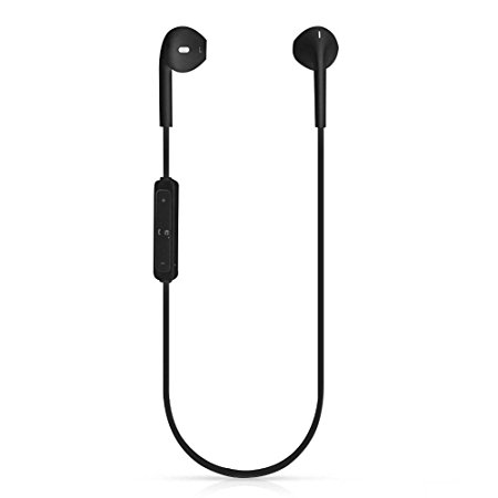 Facelink B3300 Bluetooth 4.1 Headphones,Wireless Stereo Sports Earbuds Headset with Mic for Iphones and Samsung LG,Black