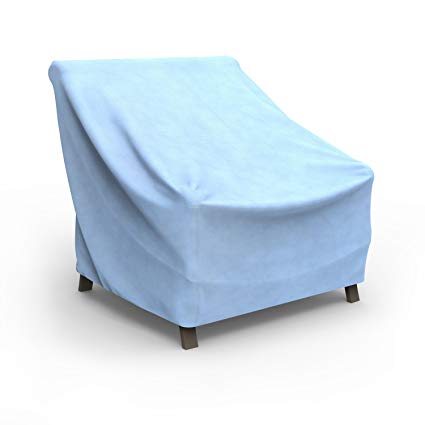 Budge All-Seasons Extra Large Outdoor Chair Cover P1W04BG1, Blue (39 H x 37 W x 41 D)